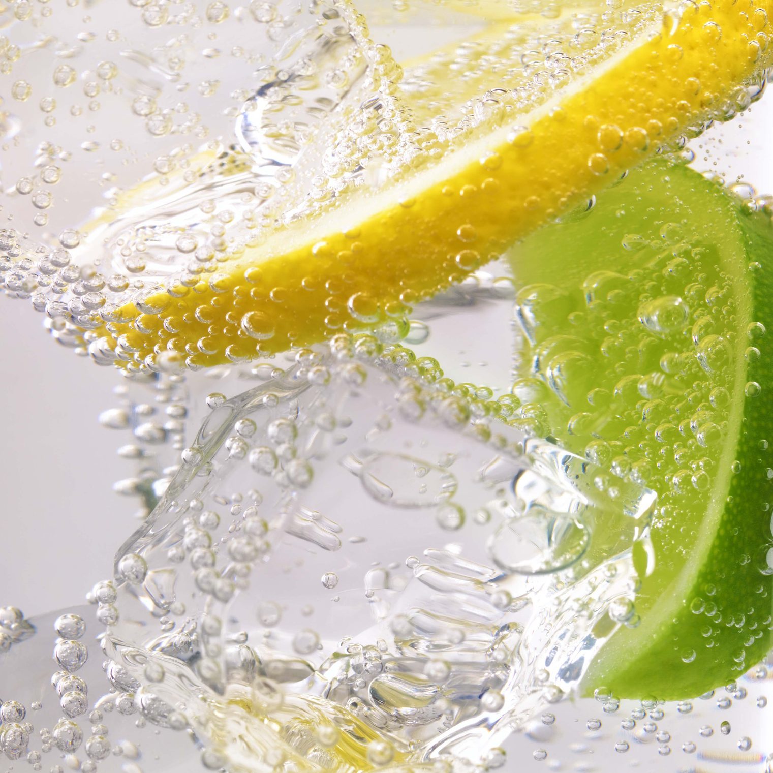 Lemon lime and ice