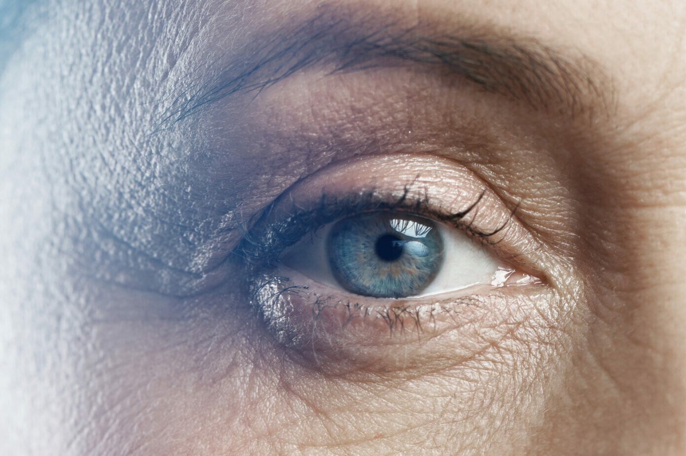 Close Up Of Female Eye. Rejuvenation Or Ophthalmology Concepts.